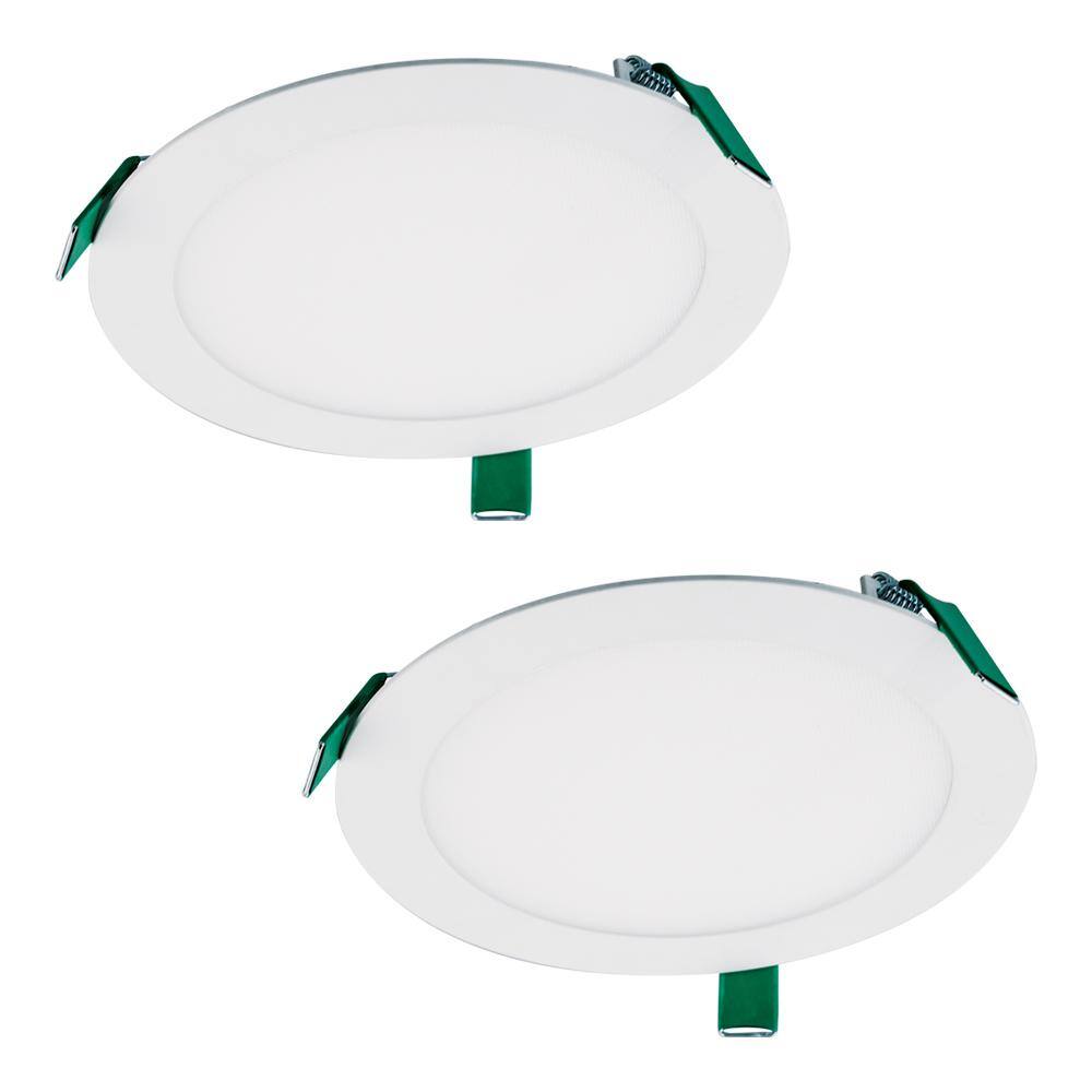 HALO 8 in. Selectable CCT and Lumens New Construction Canless Recessed