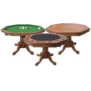 Kingston Oak 3 in. -1 Poker Table
