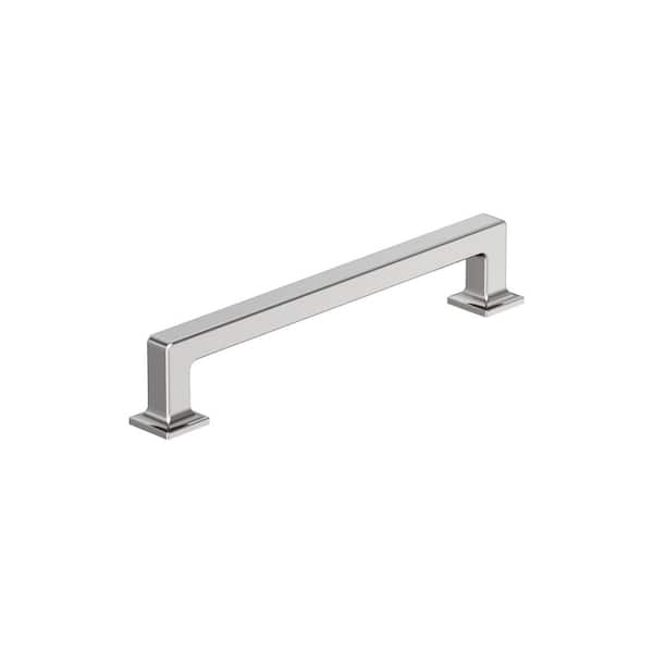 Lintel 6-5/16 in. (160mm) Center-to-Center Polished Chrome Bar Cabinet Pull