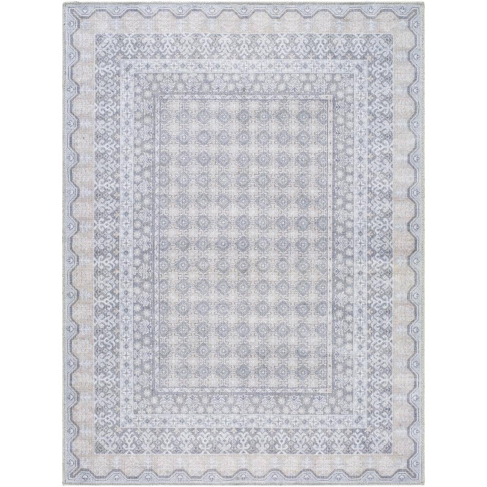 Our PNW Home White/Pale Blue 3 ft. x 12 ft. Rainier Cottage Indoor Area Rug price history on PriceWatchPro
