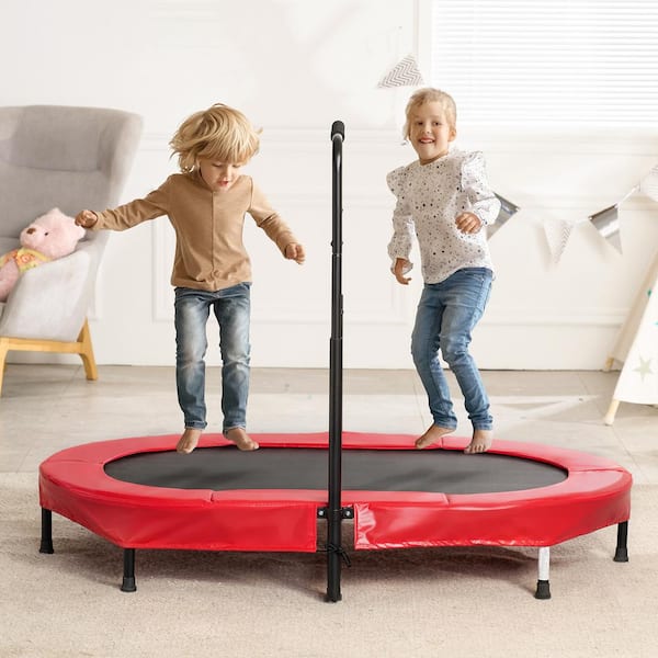 VEVOR Kids Trampoline 56 x 36 Indoor Outdoor Trampoline