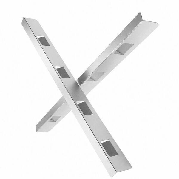 2 Pack Silver Stainless Steel Stove Gap Covers, Stove Gap Filler, Heat-Resistant Oven Side Gap Filler, Between Stove