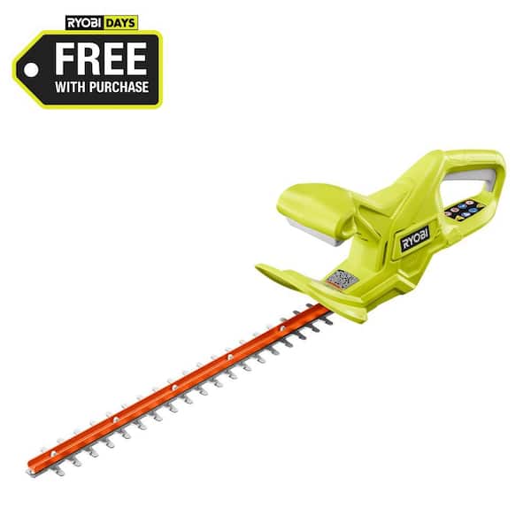 RYOBI ONE+ 18V 18 in. Cordless Battery Hedge Trimmer (Tool Only)
