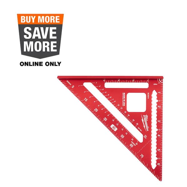 Milwaukee 7 in. Rafter Square (2-Pack) MLSQ070G - The Home Depot