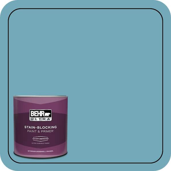 BEHR ULTRA 1 qt. #S460-4 Snowboard Extra Durable Eggshell Enamel Interior Paint & Primer