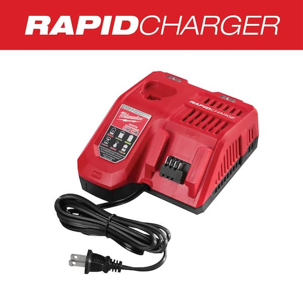 12V 18V 3A Rapid Multi-Voltage Dual Li-Ion Battery Charger for Milwaukee M12 M18 