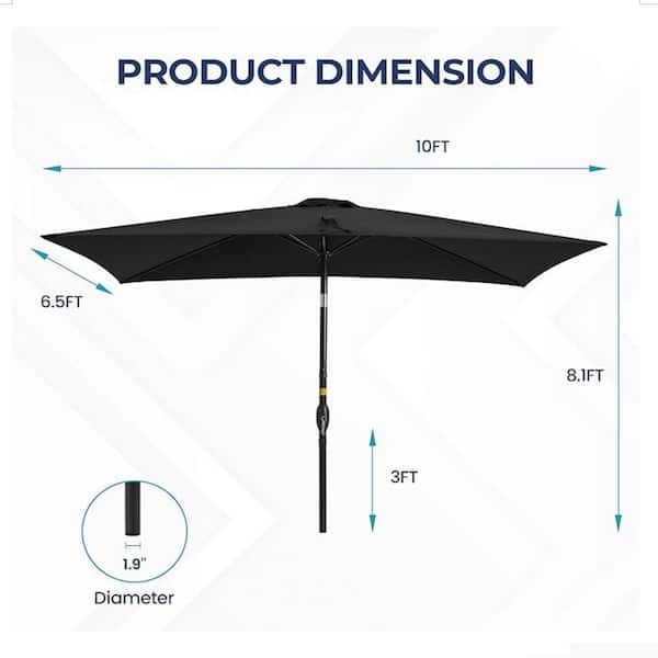 base for curved patio umbrella 82Ib Modern Concrete Wheelie Round Patio Umbrella Base with Stainless Steel  Holder in Black Concrete L-60454.00