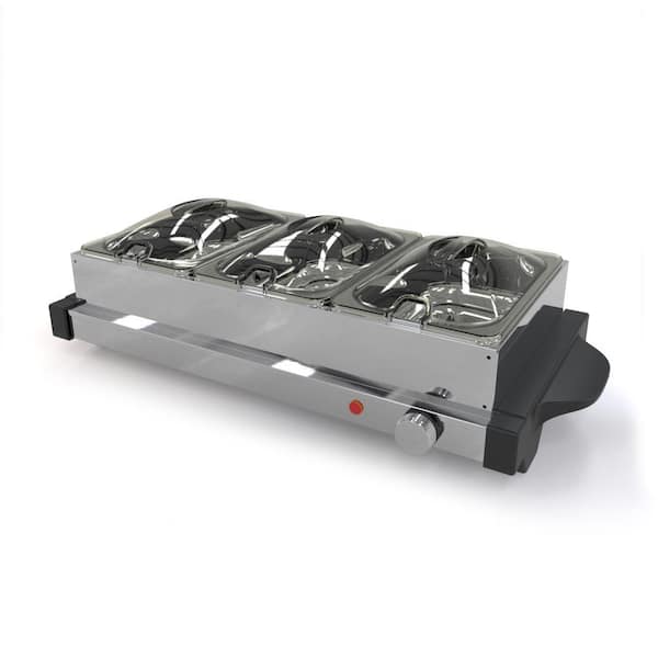 NutriChef PKBFWM33 - Food Warming Tray / Buffet Server / Hot Plate Warmer 