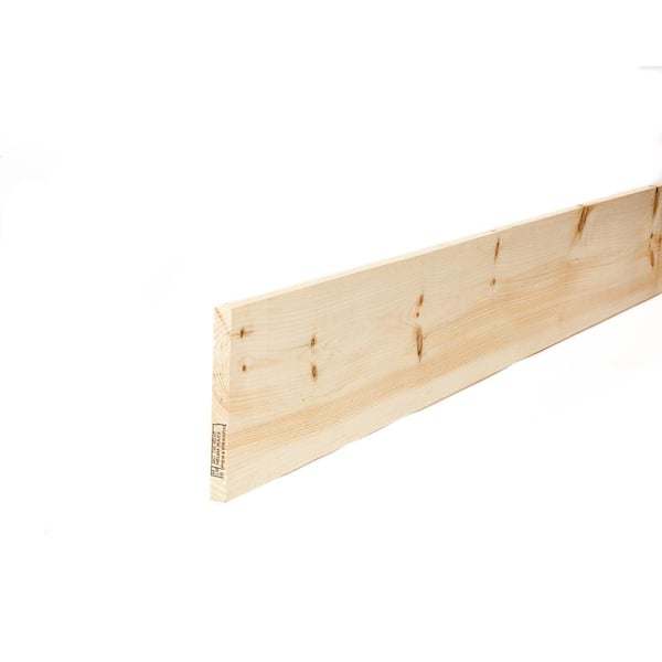 Unbranded - 1 in. x 8 in. x 6 ft. Premium Kiln-Dried Square Edge Common Softwood Boards