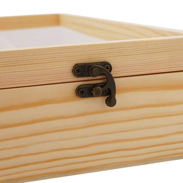 YIYIBYUS 19.68 in. x 30.7 in. Rectangular Wood Decorative Stand 7