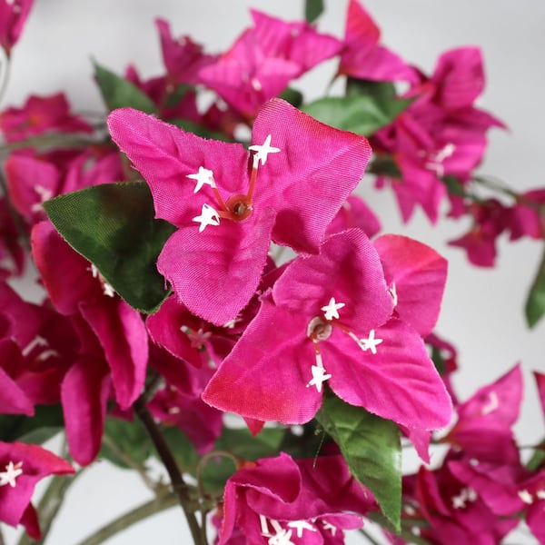 1-Piece 6 ft. Artificial Bougainvillea Tree for Home Decor AD-29