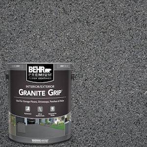 1 gal. #GG-17 Mineral Gray Decorative Flat Interior/Exterior Concrete Floor Coating