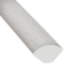 White Ocean 3/4 in. T x 0.64 in. W x 94 in. L Quarter Round Molding