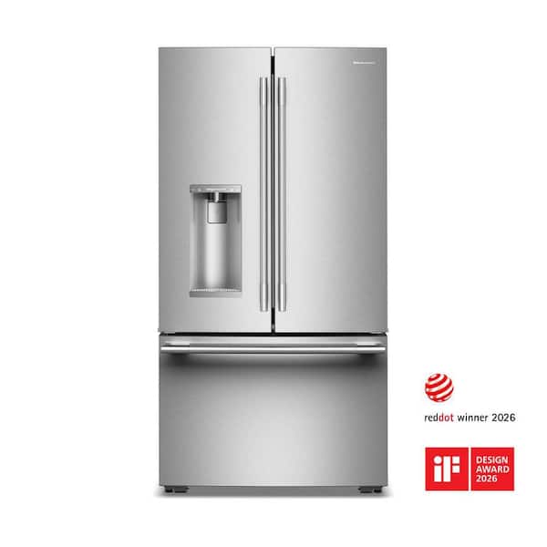 36 in. 23.1 cu. ft. Counter-Depth French Door Refrigerator in Juniper with Intelligent Auto Fill