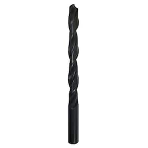 31/64 in. Premium Industrial Grade High Speed Steel Black Oxide Drill Bit (6-Pack)