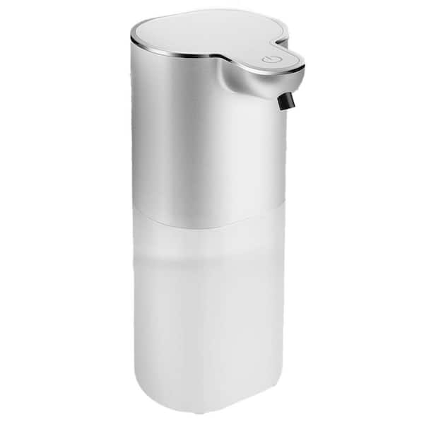 White Automatic Foaming Soap Dispenser Touchless Hands Free Lotion Dispenser 400ml Adjustable Volume Control