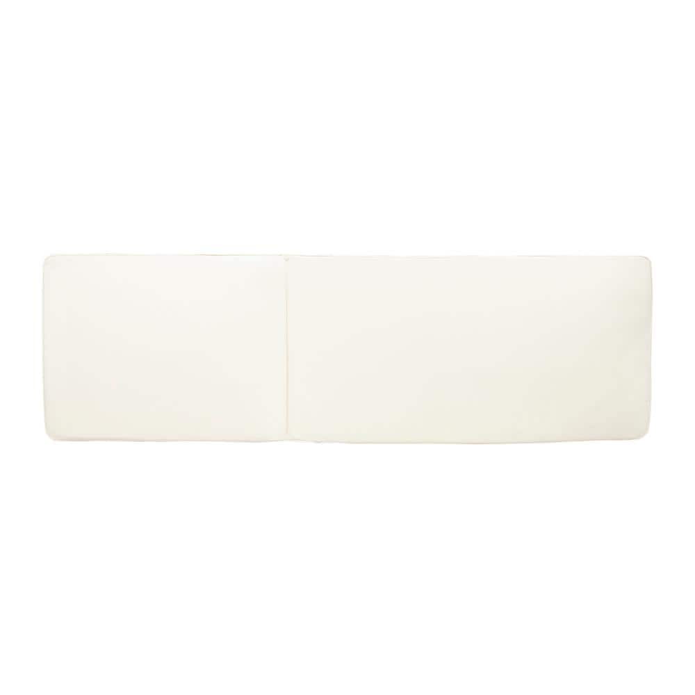 Nadine 23.75 in. x 1.5 in. Fabric Outdoor Patio Chaise Lounge Cushion in Cream price history on PriceWatchPro