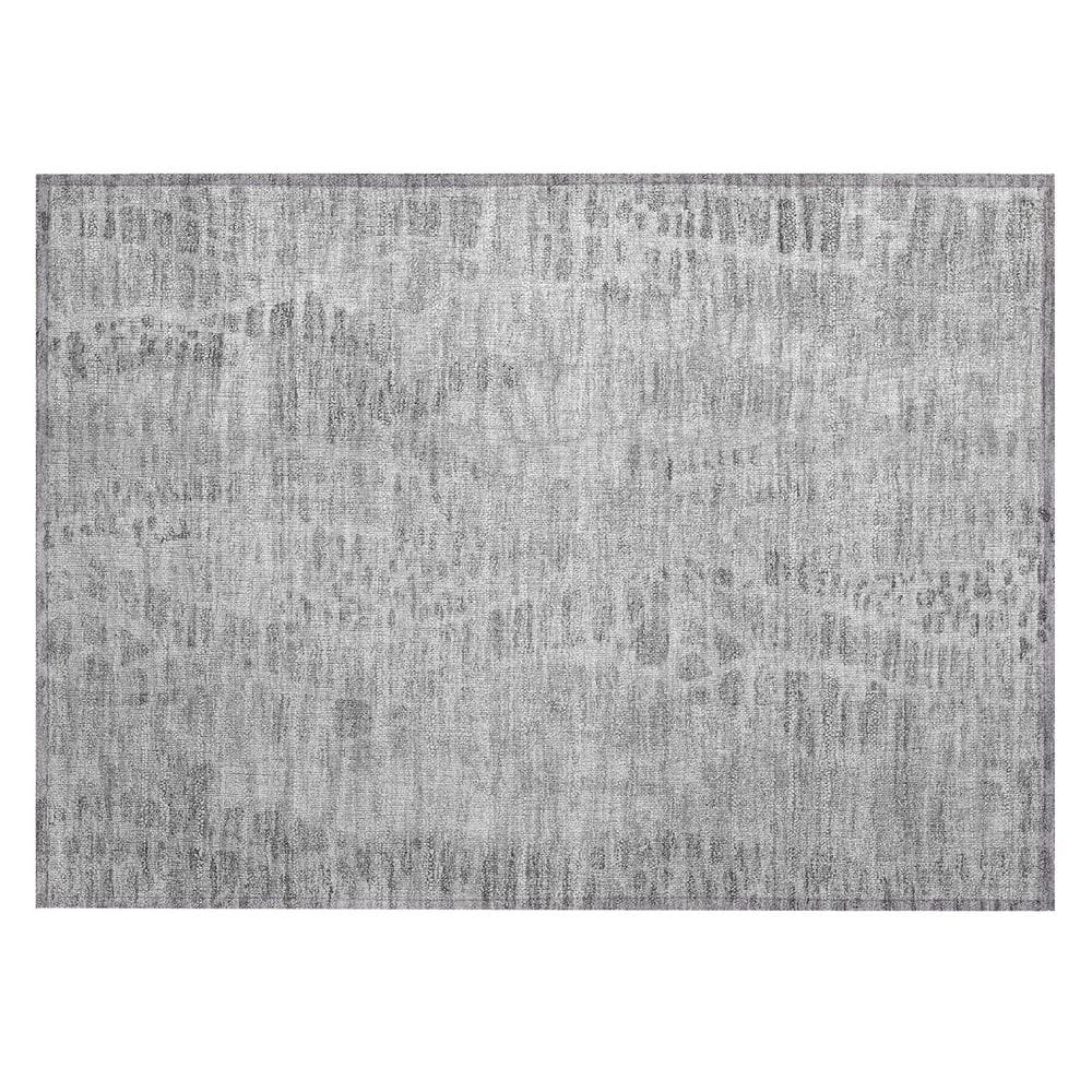Chantille Machine Washable Indoor/Outdoor Abstract ACN2382 Gray 2 ft. x 3 ft. Accent Rug price history on PriceWatchPro