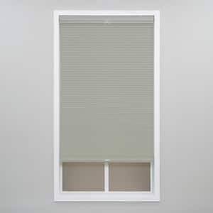 34W x 72L Inches White DEZ Furnishings QGPO340720 Cordless Light Filtering Top Down Bottom Up Shade