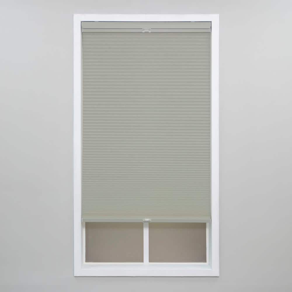 Gray Cloud Cordless Top-Down Bottom-Up Light Filtering Polyester Cellular Shades - 39.5 in. W x 72 in. L price history on PriceWatchPro