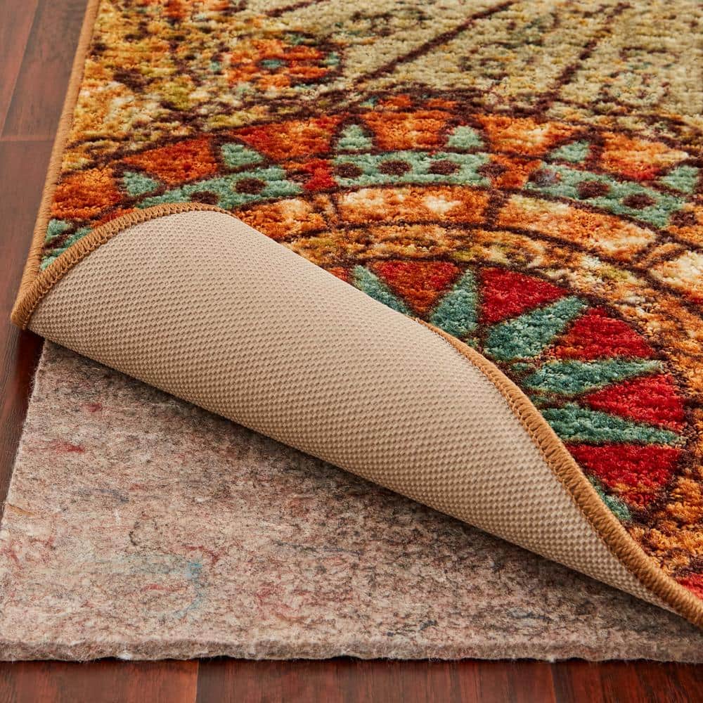 Eclectic Bohemian Medallion Multi-Color Synthetic Area Rug