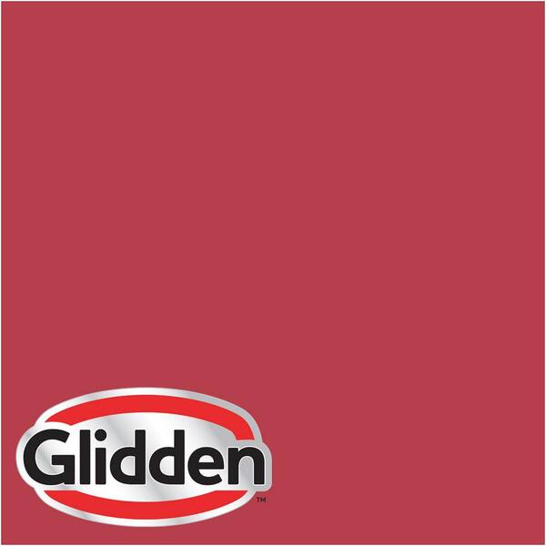 Glidden Premium 1 gal. #HDGR47 Cherry Red Flat Interior Paint with Primer
