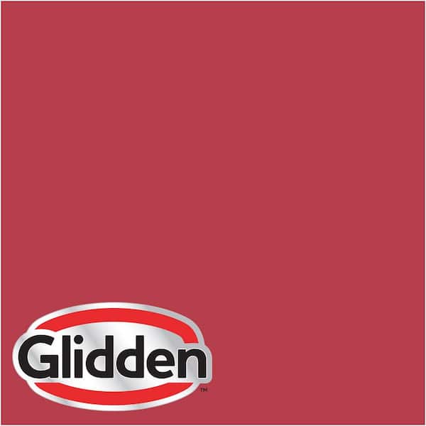Glidden Premium 1-gal. #HDGR47 Cherry Red Satin Latex Exterior Paint