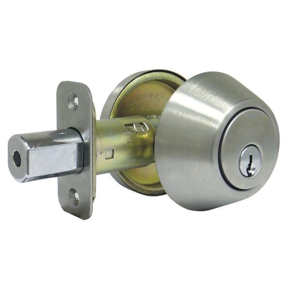 Faultless Stainless Steel Single Cylinder Deadbolt