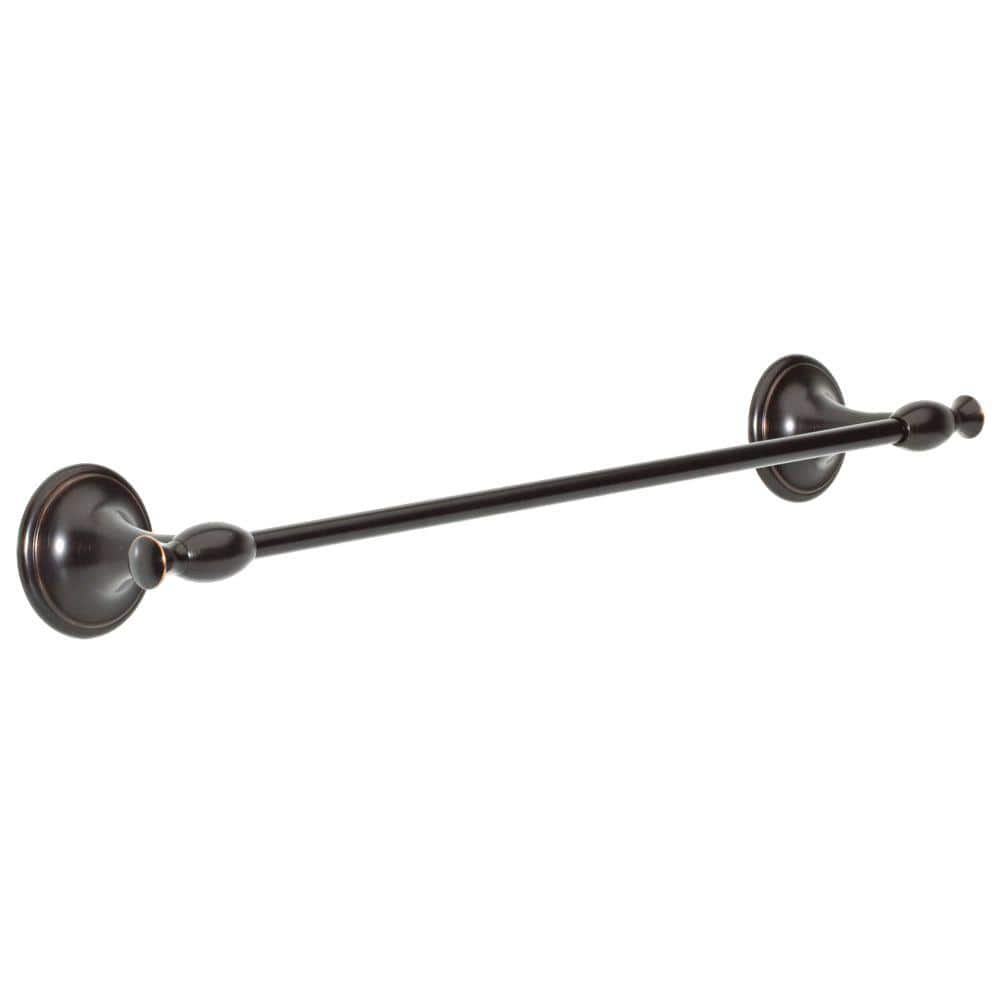 Delta Meridian 18 in. Towel Bar in Oil Rubbed Bronze 137236 - The Home ...