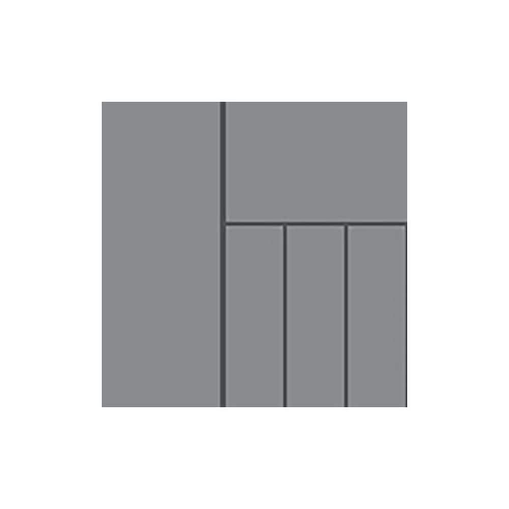 Daytona 7.25 in. W x 0.625 in. D x 7.25 in. H in Lighthouse Gray Matte Cabinet Door Sample price history on PriceWatchPro