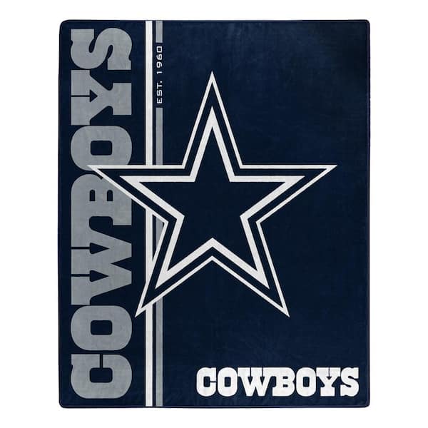 THE NORTHWEST GROUP Cowboys Structure Raschel Multi color Throw Blanket