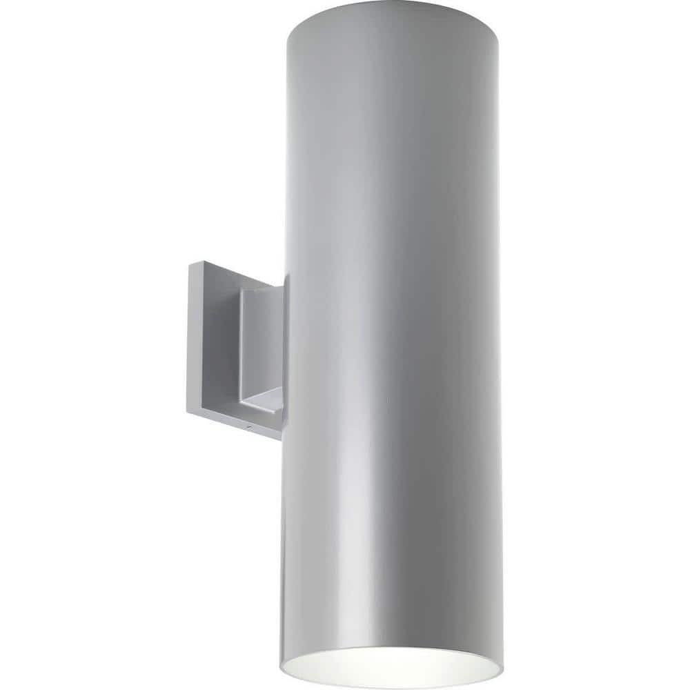 Gray Aluminum Dimmable Cylinder Wall Light