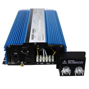 1,000 Watt Pure Sine Inverter Charger with Select-able Transfer Switch 12 VDC to 120 VAC