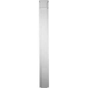 2-1/2 in. x 10 in. x 90-1/2 in. Polyurethane Fluted Pilaster