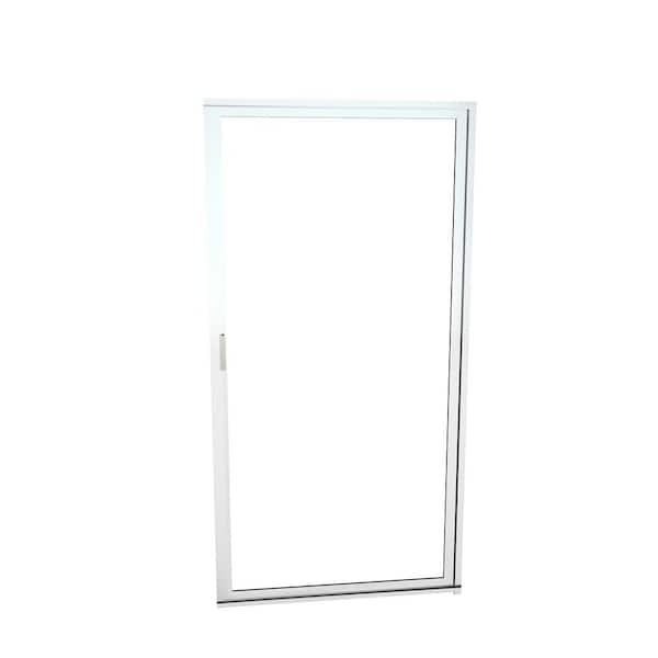 Redi Swing 1100 Series 29-7/8 in. W x 70-1/2 in. H Framed Pivot Shower Door in Polished Chrome with Pull Handle