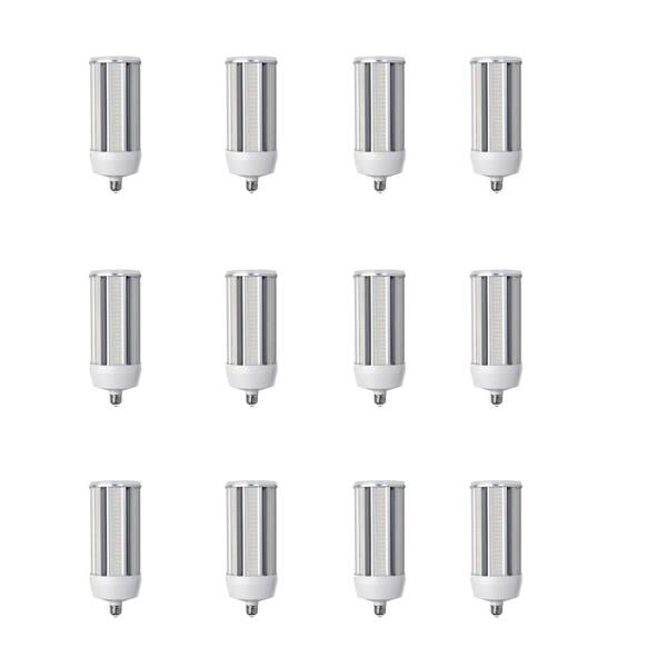 Feit Electric 750-Watt Equivalent Corn Cob High Lumen Daylight (5000K) HID Utility LED Light Bulb (12-Pack)