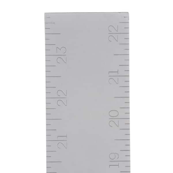 Measuring Ruler Roofing Pattern Hand Tool x 24 in Steel Framing Square 16 in 