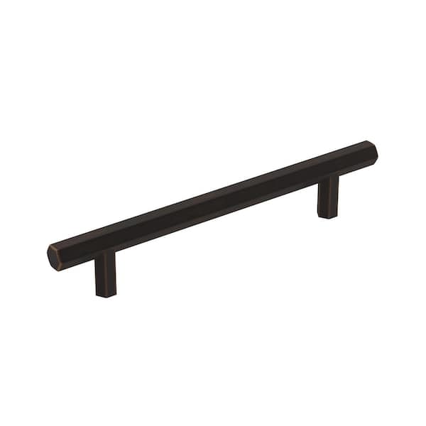 Amerock Caliber 5-1/16 in. (128mm) Modern Oil Rubbed Bronze Bar Cabinet Pull