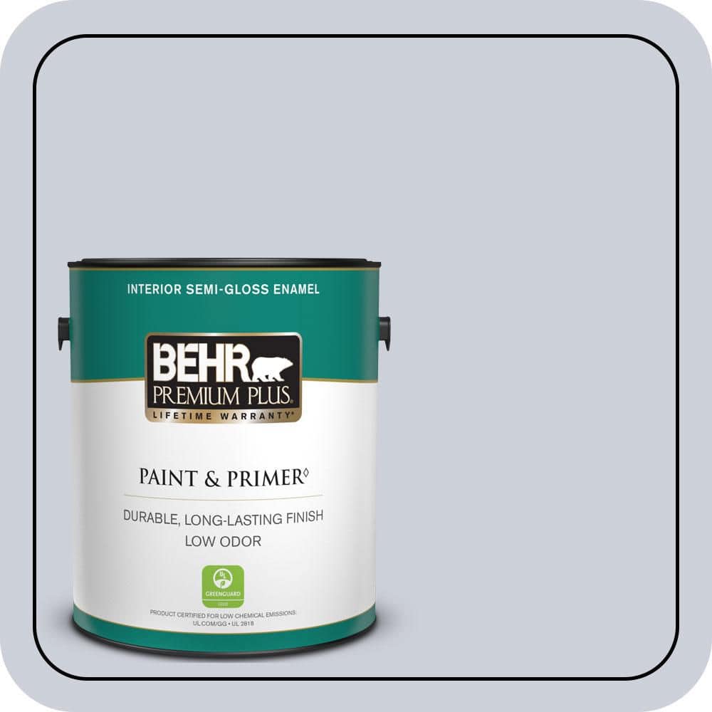 1 gal. #620E-2 Naturally Calm Semi-Gloss Enamel Low Odor Interior Paint & Primer price history on PriceWatchPro