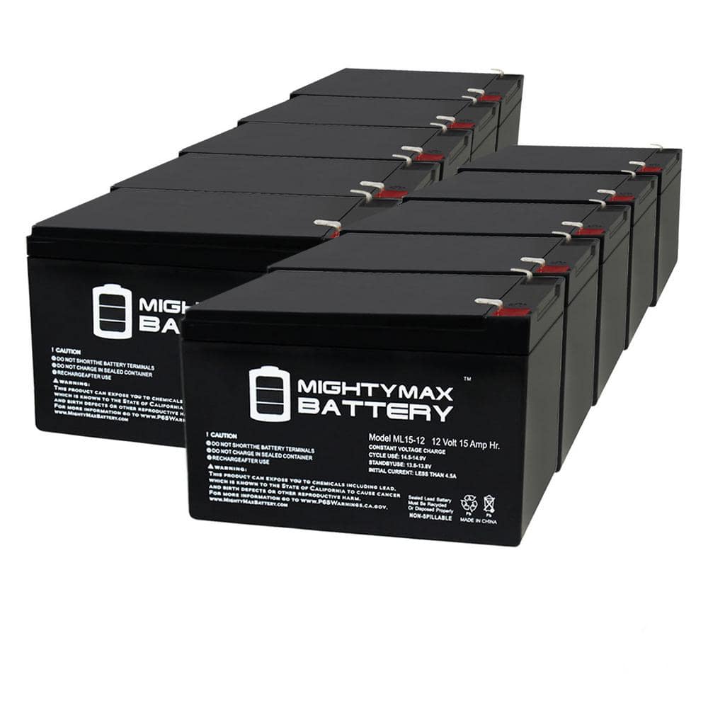 ML15-12 12V 15Ah F2 Scooter Btty. Replaces Enduring CBE15-12, CBE 15-12-10 Pack price history on PriceWatchPro