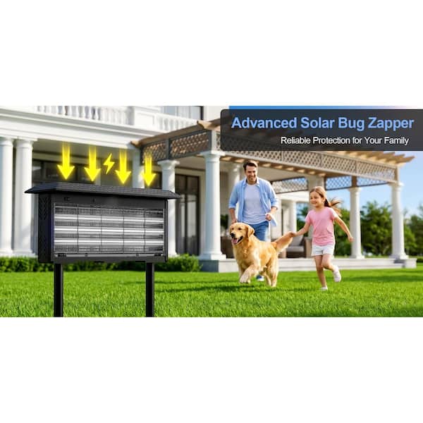 Poloma 20-Watt Electronic Indoor/Outdoor Solar Bug Zapper Insect