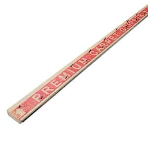7/8 in. x 4 ft. Smooth Edge Peel and Stick Carpet Tack Strip (3-Pack)