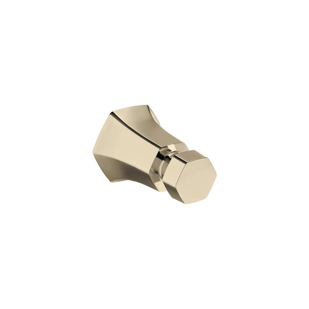 Polished Nickel Wall Mounted Robe Hook