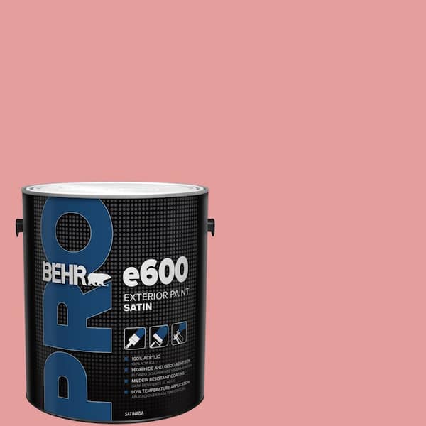BEHR PRO 1 gal. #150D-4 Pale Berry Satin Exterior Paint