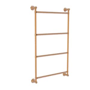 Carolina Collection 4 Tier 36 in. Ladder Towel Bar in Brushed Bronze