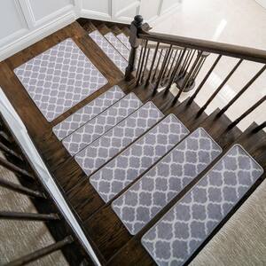 15x stair mats stair mats stair Carpet Stairs Protector Grey EN. Casa 