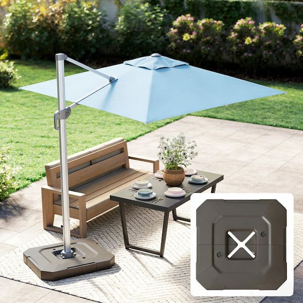 best choice products 10ft outdoor steel market patio umbrella w/crank Home