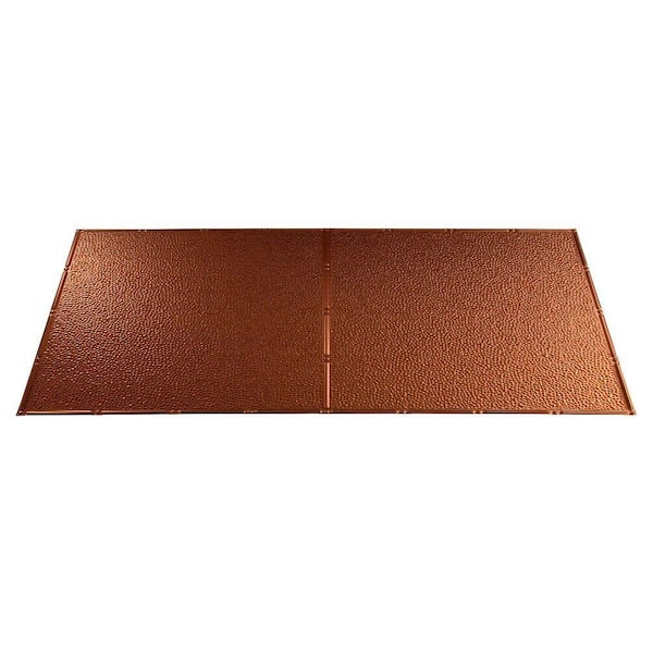 Fasade Border Fill 2 ft. x 4 ft. Oil Rubbed Bronze Lay-in Ceiling Tile