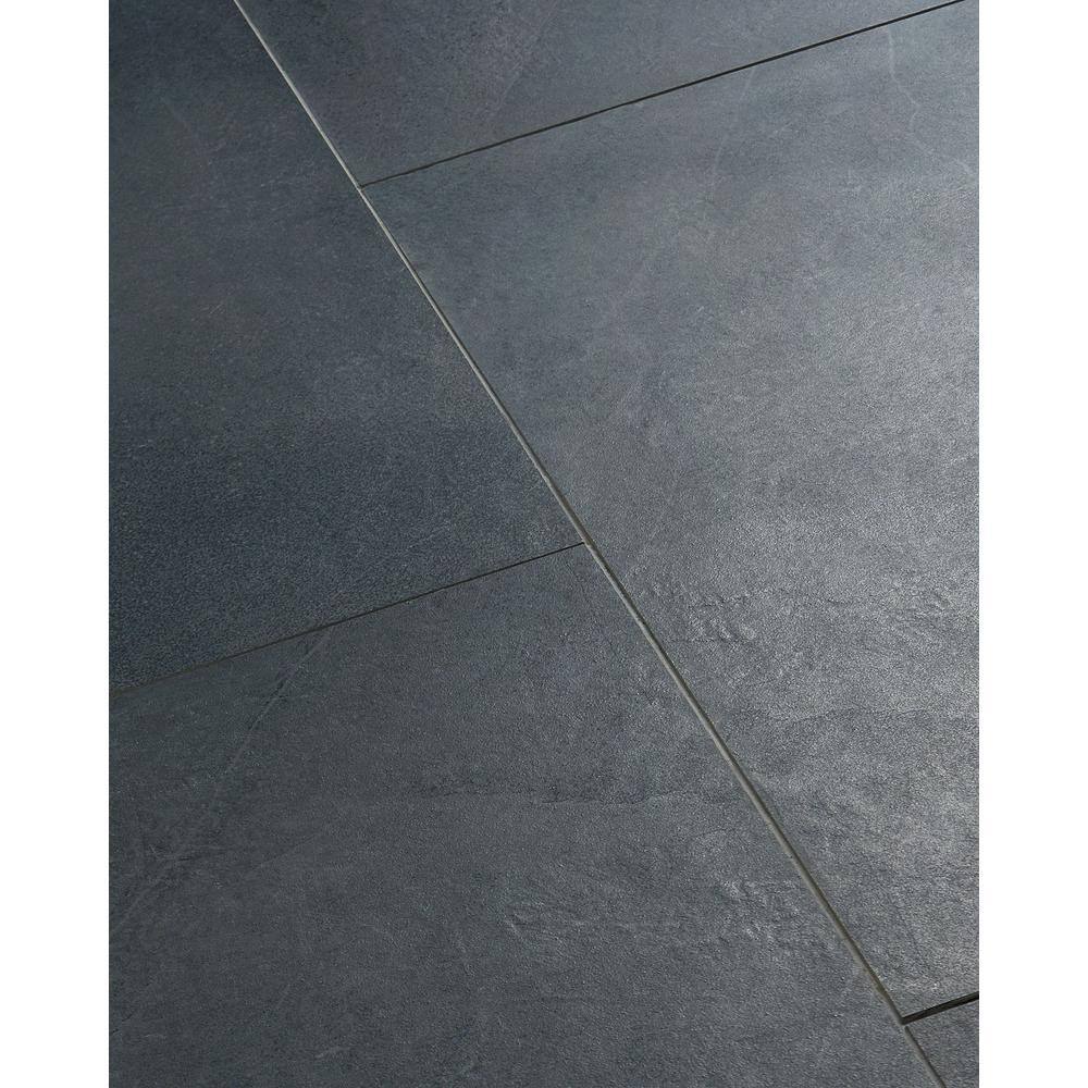 Copley Black 12" x 24" Matte Porcelain Stone Look Tile