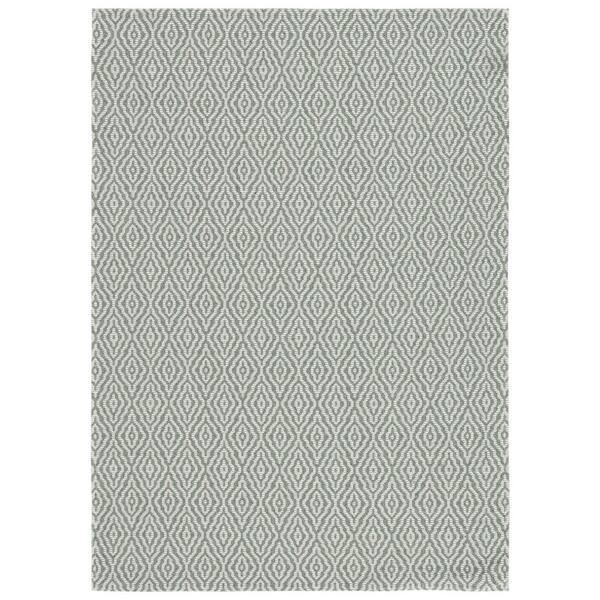 SAFAVIEH Martha Stewart Green/Ivory 5 ft. x 7 ft. Trellis Geometric Area Rug